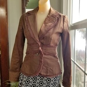 Bisou Bisou Embellished Blazer